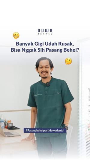 Bisa Nggak Pasang Behel Kalau Gigi Banyak yang Bermasalah?